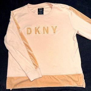 DKNY Velvet Crewneck Sweater